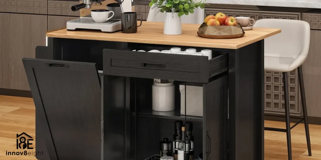 Why the Wayfair Latitude Run Rolling Kitchen Island Is a Space-Saving Game Changer