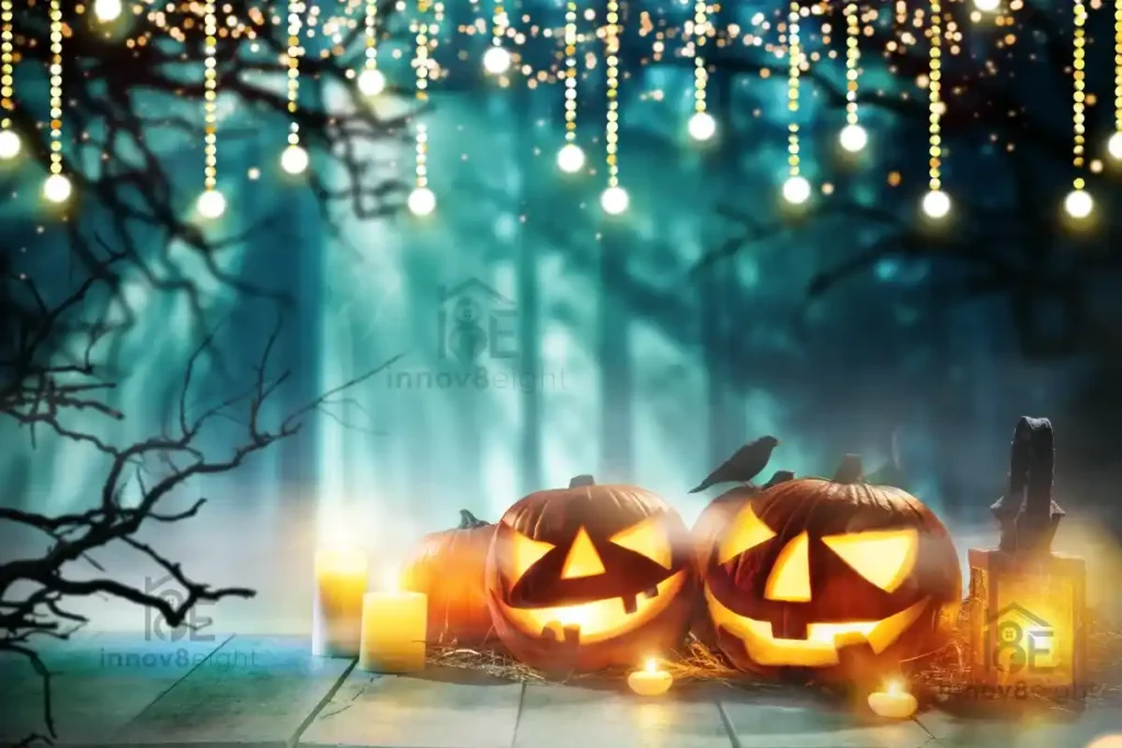 Halloween Plant Decorations