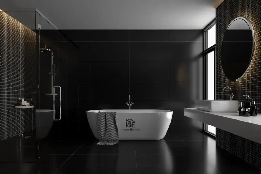 Black and White Bathroom Decor Ideas