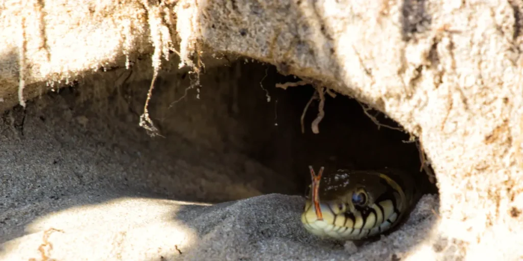 Snake Holes in Ground