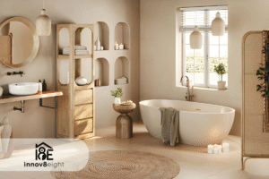 art deco bathroom