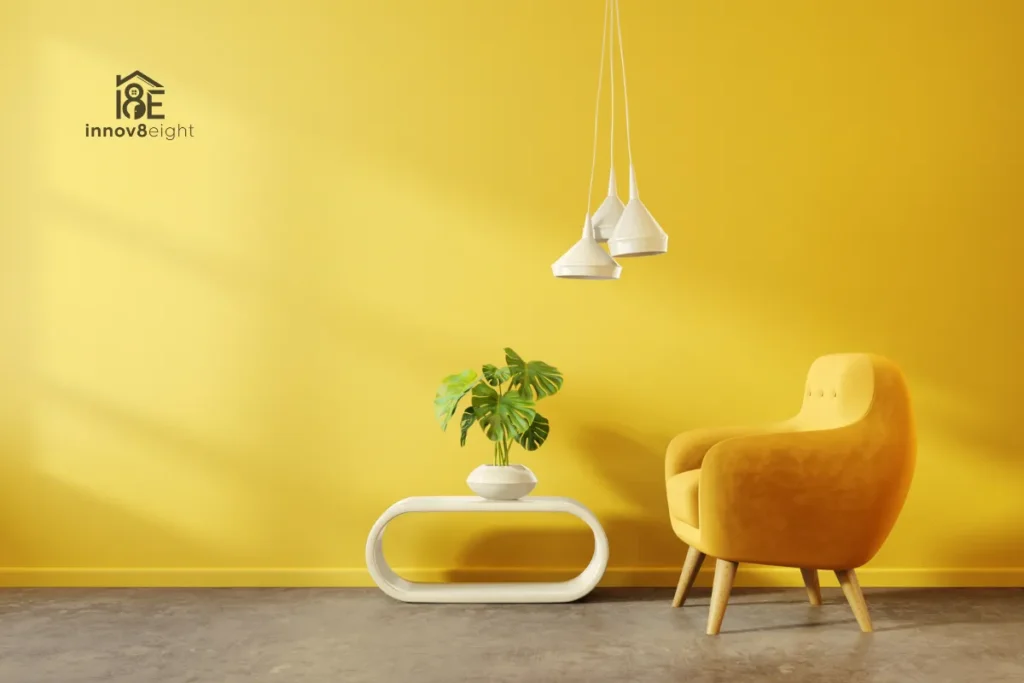 curved-yellow-interior-design-ideas