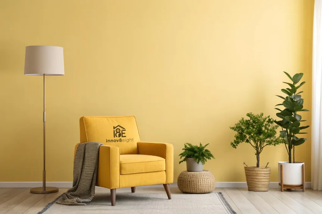 curved-yellow-interior-design-ideas