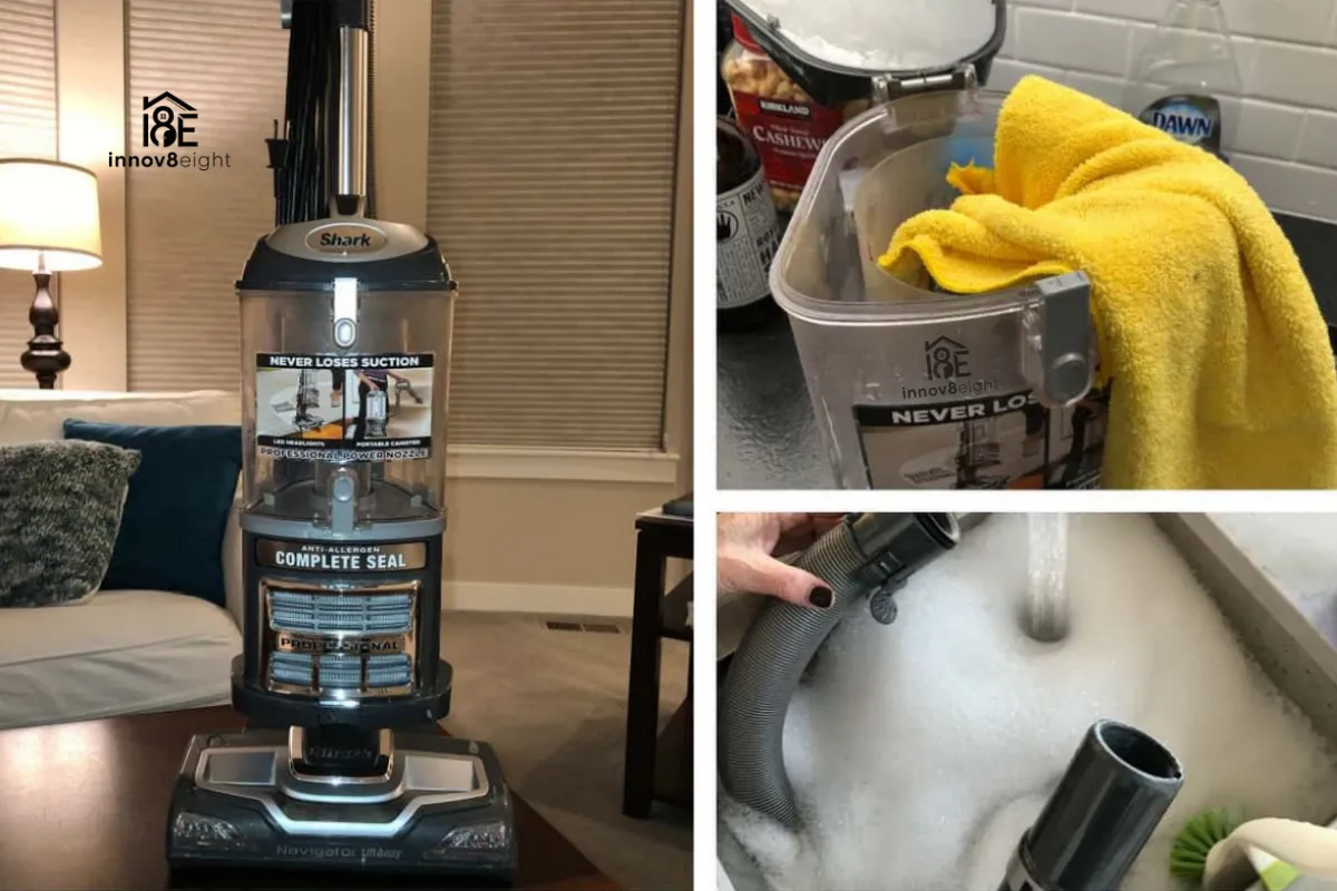 how to clean shark vacuum filters
