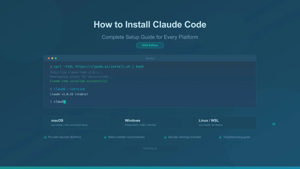 How Do You Install Claude Code With (or Without) Node js?